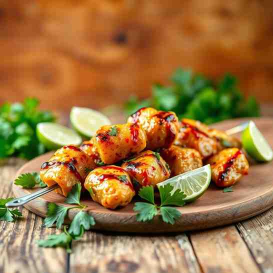 Honduran Chicken Kabob Marinade - Grill Perfect Pinchos